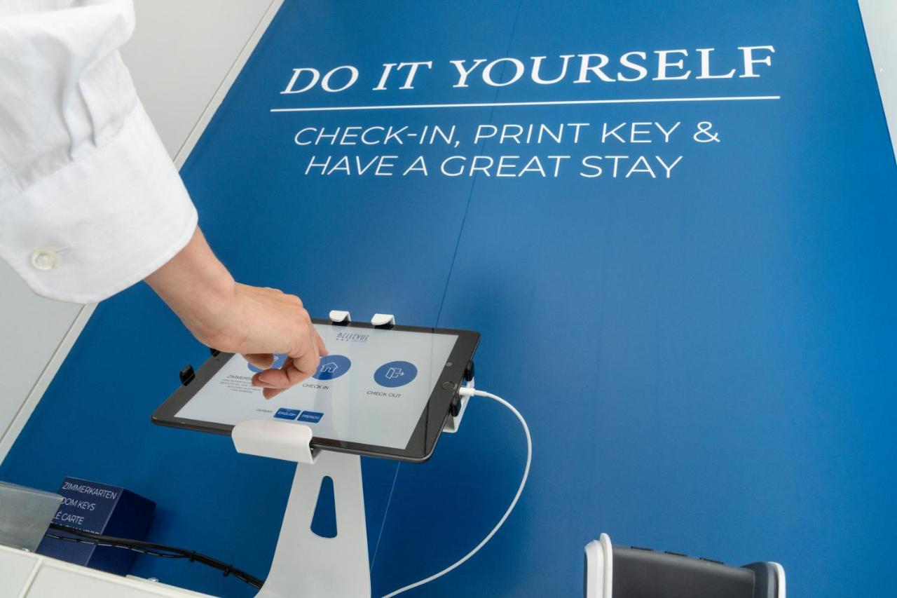 מלון לוצרן Bellevue - Contactless Self Check-In מראה חיצוני תמונה